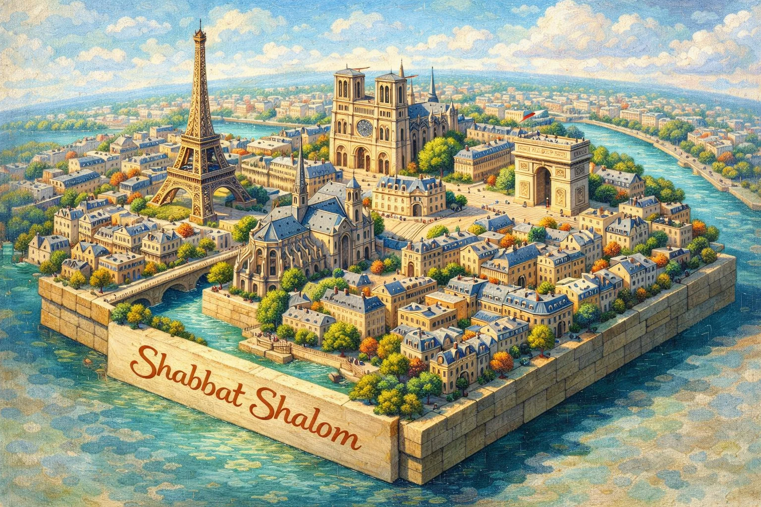 Shabbat card showcase