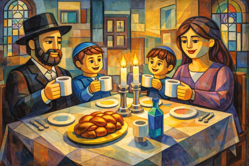 Shabbat card showcase